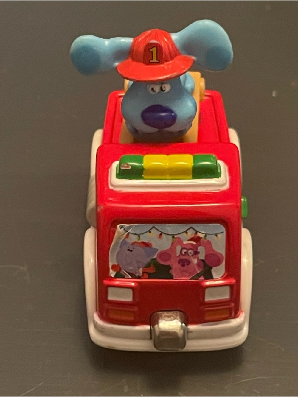 Blues clues Red Fire Truck rolling car Toy